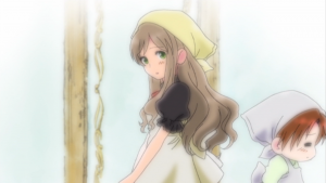 Chibitalie doit sortir de la pièce...