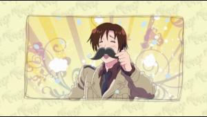 Romano et la moustache
