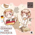 Hetalia x Goodnight with Sheep Vol. 2 - Germany and Prussia