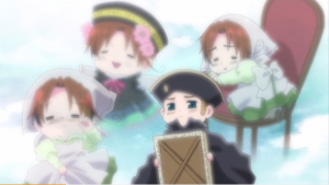 Saint Empire pensant à Italie