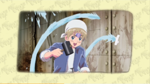 Sealand réparant des fuites